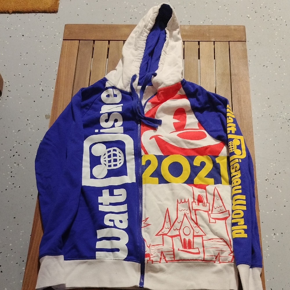 Disney World 2021 Zip Up Hoodie